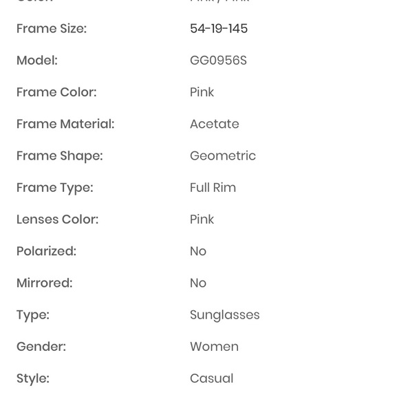 Gucci sunglasses - Picture 4 of 8